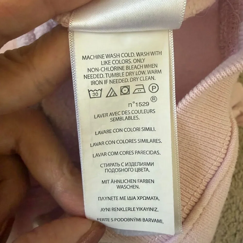 Ralph Lauren Light Pink Ruffle Sweatshirt | 24M | Toddler Girl